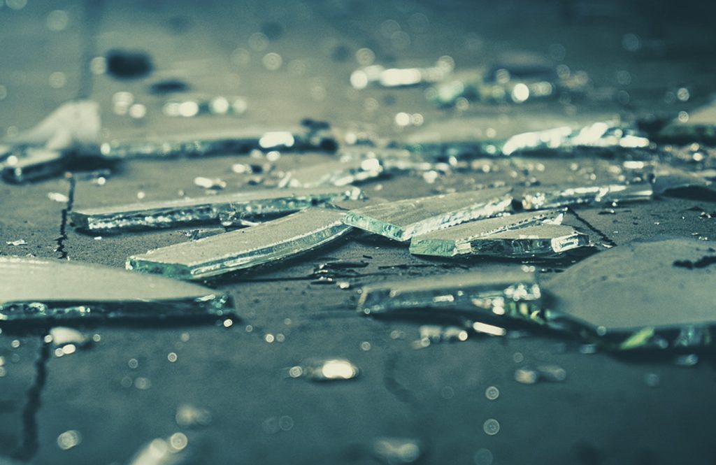 broken