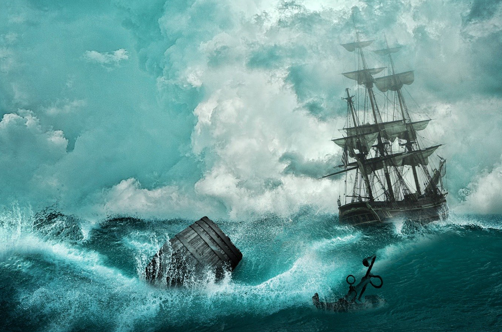 Terombang – Ambing di Tengah Laut