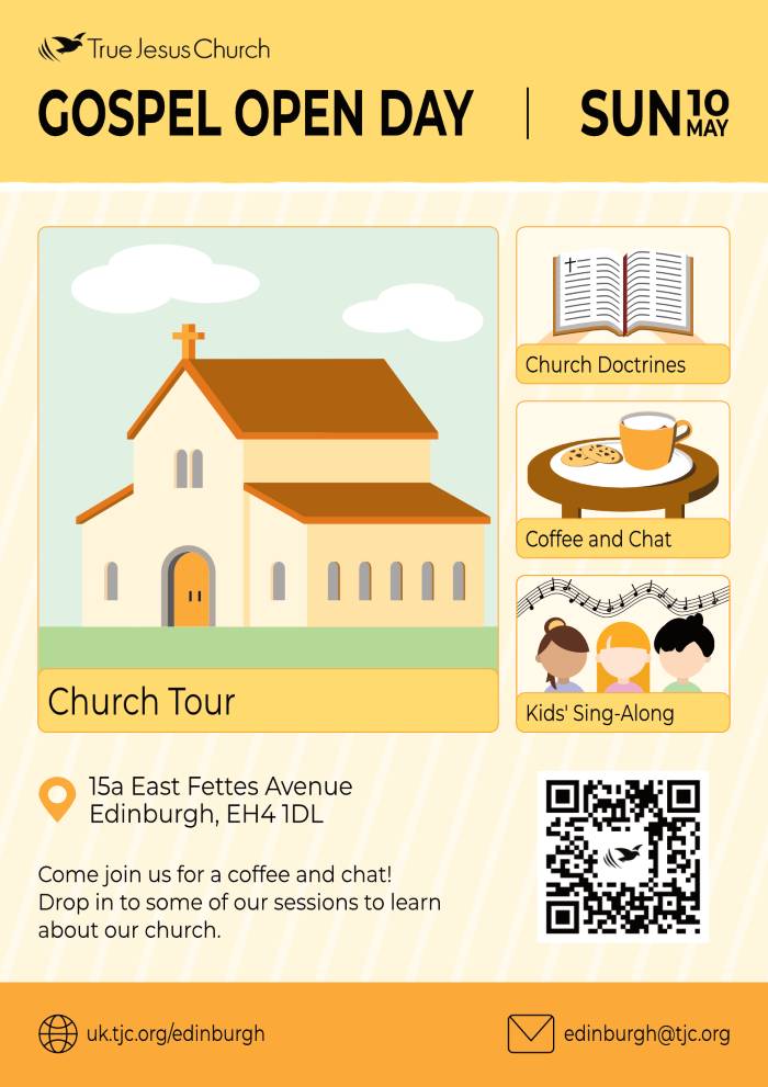 Gospel Open Day 10 May 2026